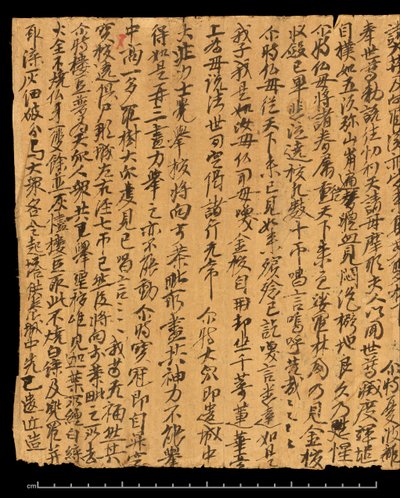 Fragment de Dunhuang, Or. 8210S 4270 verso 3 - School Chinese