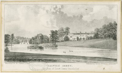 Ellastone - Abbaye de Calwich - School English
