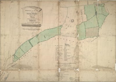 Carte de Willesden, Londres (lithographie) - School English
