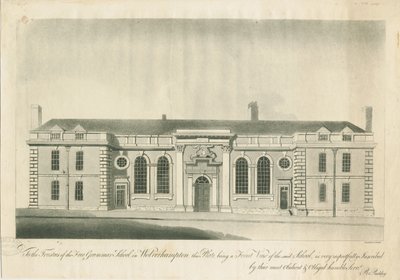 Wolverhampton - École secondaire : gravure, nd [1797] (impression) - School English