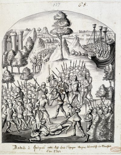 Bataille de Quimperlé entre Messire Louis d