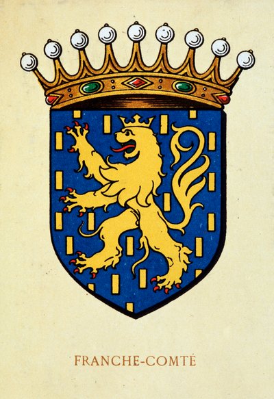 Blason de la Franche-Comté. - School French