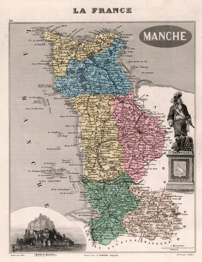 Carte de la région de 