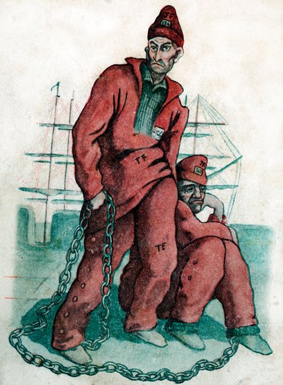 Portrait of Eugene Francois Vidocq (print) - School French