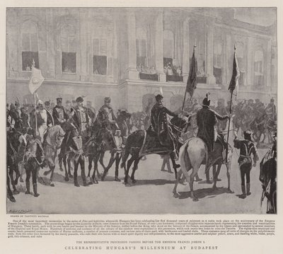 Célébration du millénaire de la Hongrie à Budapest - School Hungarian