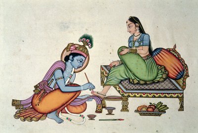 Radha et Krishna - School Indian