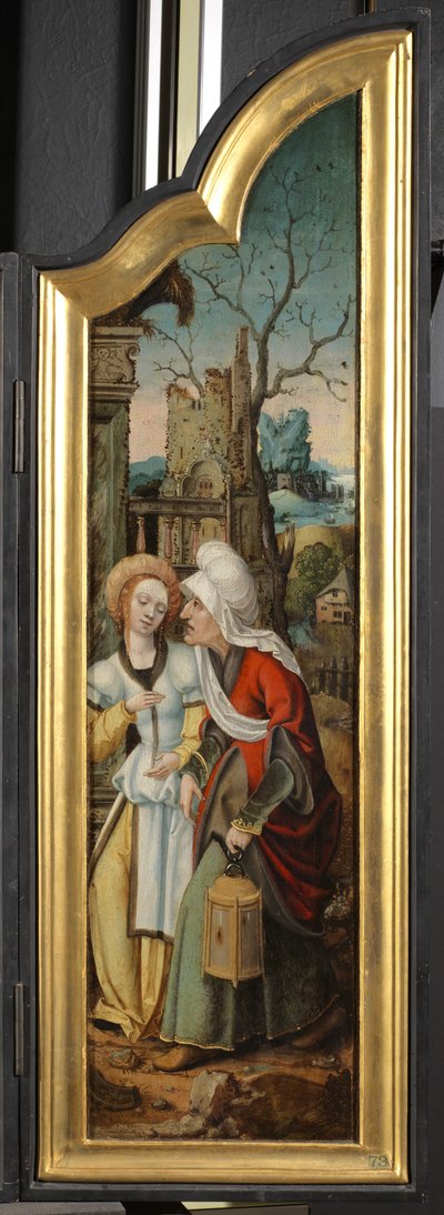 Adoration des bergers (panneau gauche d