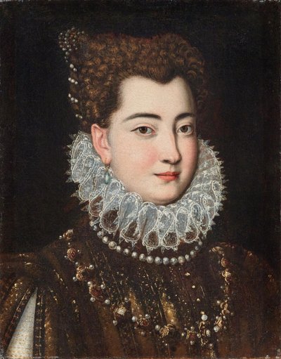Portrait de Clelia Farnese - Scipione Pulzone