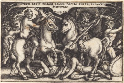Hercule et Iole - Sebald Beham