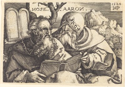 Moïse et Aaron - Sebald Beham