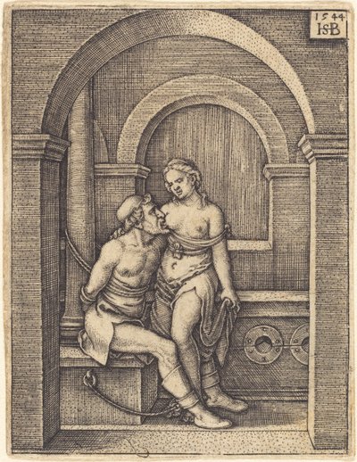 Simon et sa fille (Cimon et Pero) - Sebald Beham