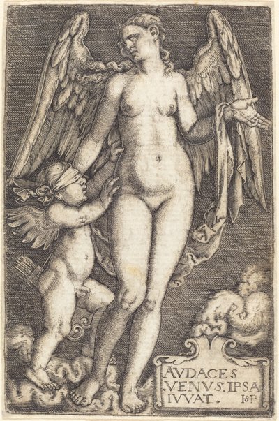 Vénus et Cupidon - Sebald Beham