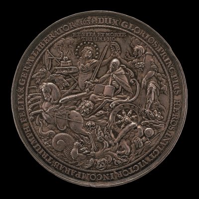 Triomphe du roi Gustave-Adolphe [verso], 1634 - Sebastian Dadler