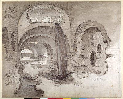 Tivoli, Cryptoportique sous le Temple d