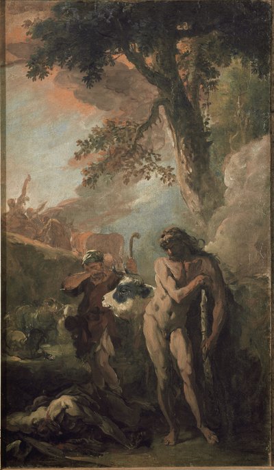 Hercule et Cacus - Sebastiano Ricci