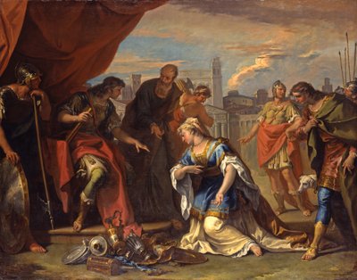 La Continence de Scipion - Sebastiano Ricci