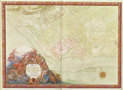 Ms. 987, fol.24 Plan du Havre, de l