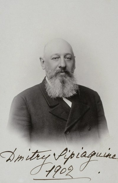 Portrait de Dmitry Sergeyevich Sipyagin 1853-1902, 1902 - Sergei Lvovich Levitsky