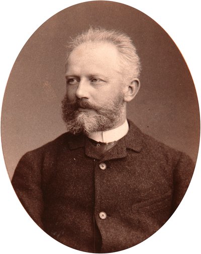 Portrait du compositeur Piotr Tchaïkovski - Sergei Lvovich Levitsky