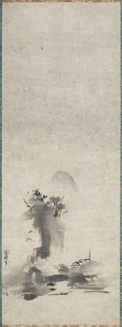 Haboku, Paysage à l