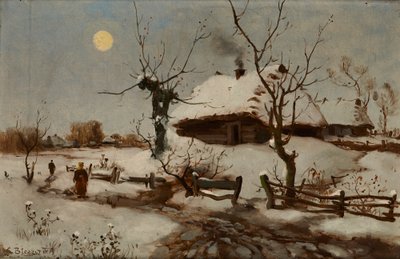 Cottages sous la neige - Seweryn Bieszczad