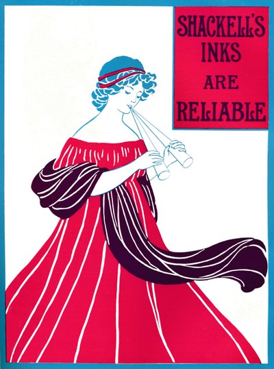 Les encres de Shackell sont fiables, 1907 - Shackell Edwards and Co