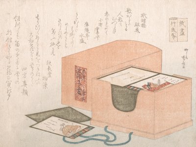Boîte avec cartes pour le jeu de cartes poème - Shinsai
