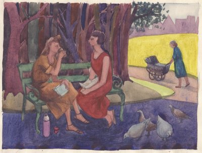Un incident dans le parc, 1952 - Shirley Markham