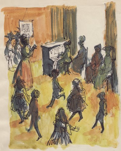Cours de danse, vers 1950 - Shirley Markham