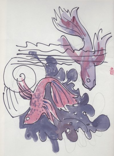 Étude de poisson - Shirley Markham