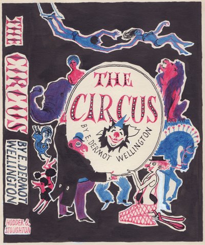 Le Cirque, maquette pour une couverture de livre - Shirley Markham