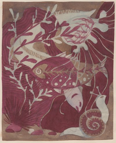 Scène Sous-Marine, vers 1950 - Shirley Markham