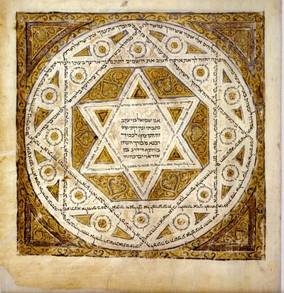Couverture du plus ancien codex complet de la Bible hébraïque, vers 1010 - Shmuel ben Yakob