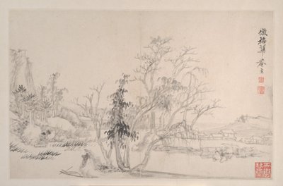 Paysages à la manière des maîtres Song et Yuan - Shouping Yun