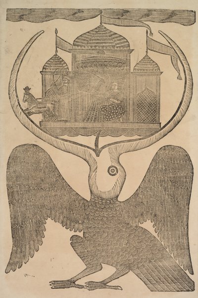 Jatayu Ramaa oiseau mythique entrave le char de Ravana, essayant de prévenir l