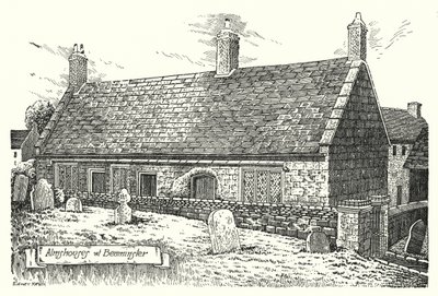 Hospices à Beaminster (gravure) - Sidney Heath