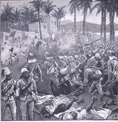 Assaut de Firket, illustration de l