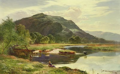 Scène de loch des Highlands - Sidney Richard Percy