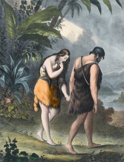 Adam et Ève chassés du Paradis - Siegfried Detler Bendixen