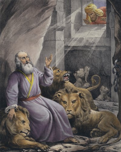 Daniel dans la fosse aux lions - Siegfried Detler Bendixen