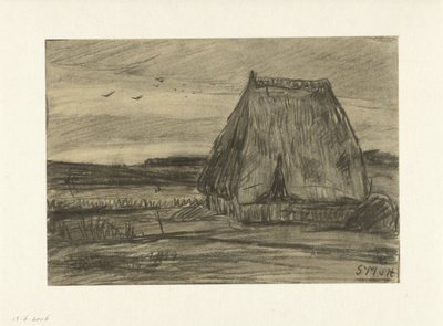 Paysage avec cabane - Sientje Mesdag van Houten