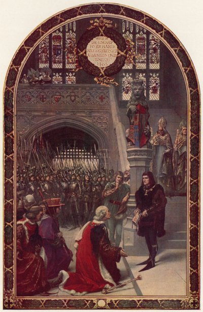 Offre de la royauté à Richard, duc de Gloucester, au château de Baynard, Londres, 26 juin 1483 - Sigismund Christian Hubert Goetze