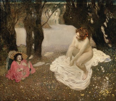 Le nain et la femme - Sigmund Walter Hampel