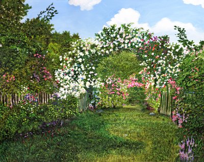 Dans un jardin - Silvian Sternhagel