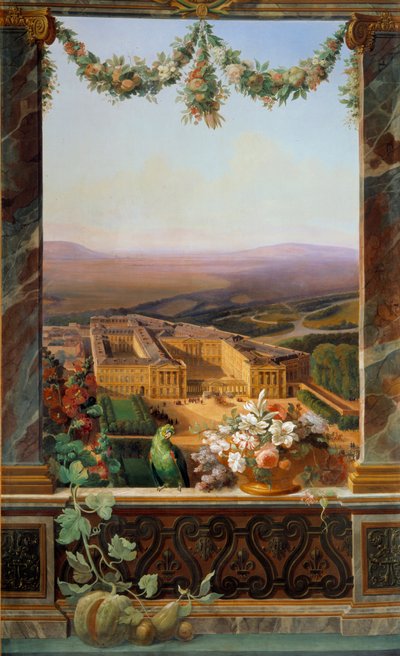 Vue du château de Compiègne - Simeon Fort