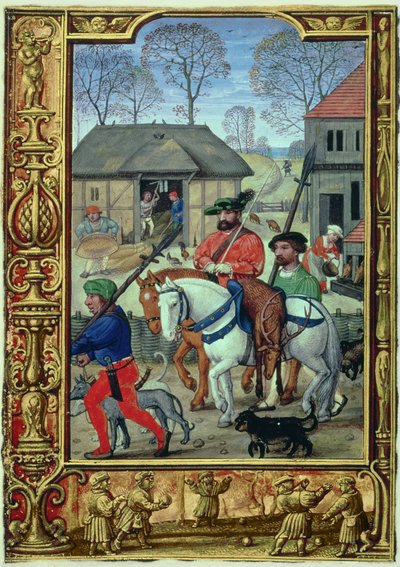 Novembre : retour de la chasse, d