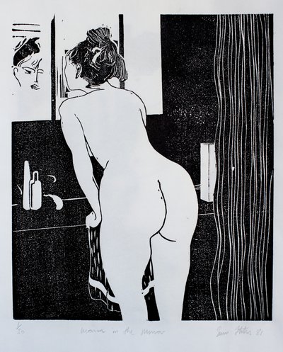 Femme dans le miroir - Simon Fletcher