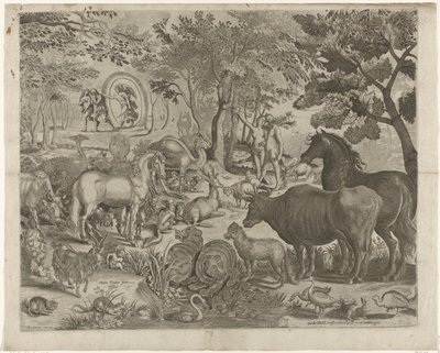 Expulsion du Paradis - Simon Frisius