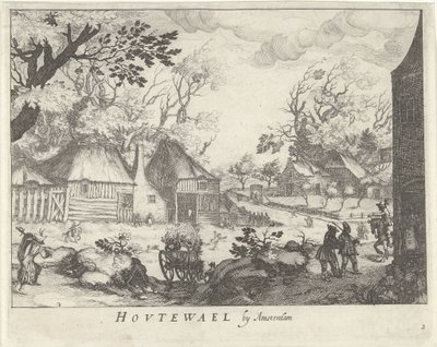 Vue sur Houtewael, près d