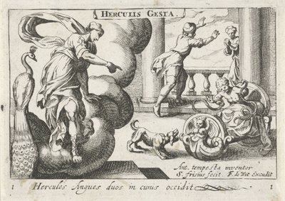 Jeune Hercule étrangle deux serpents (Herculische thema